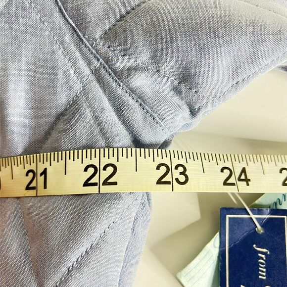 Anne Klein II‎ Silk Quilted Jacket Size XS Vintage Dead Stock - Picture 9 of 13